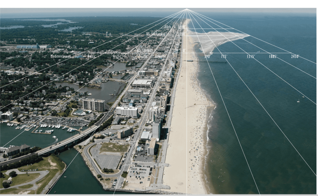 inserting a zandmotor at VAB illustration to scale M. Geffel